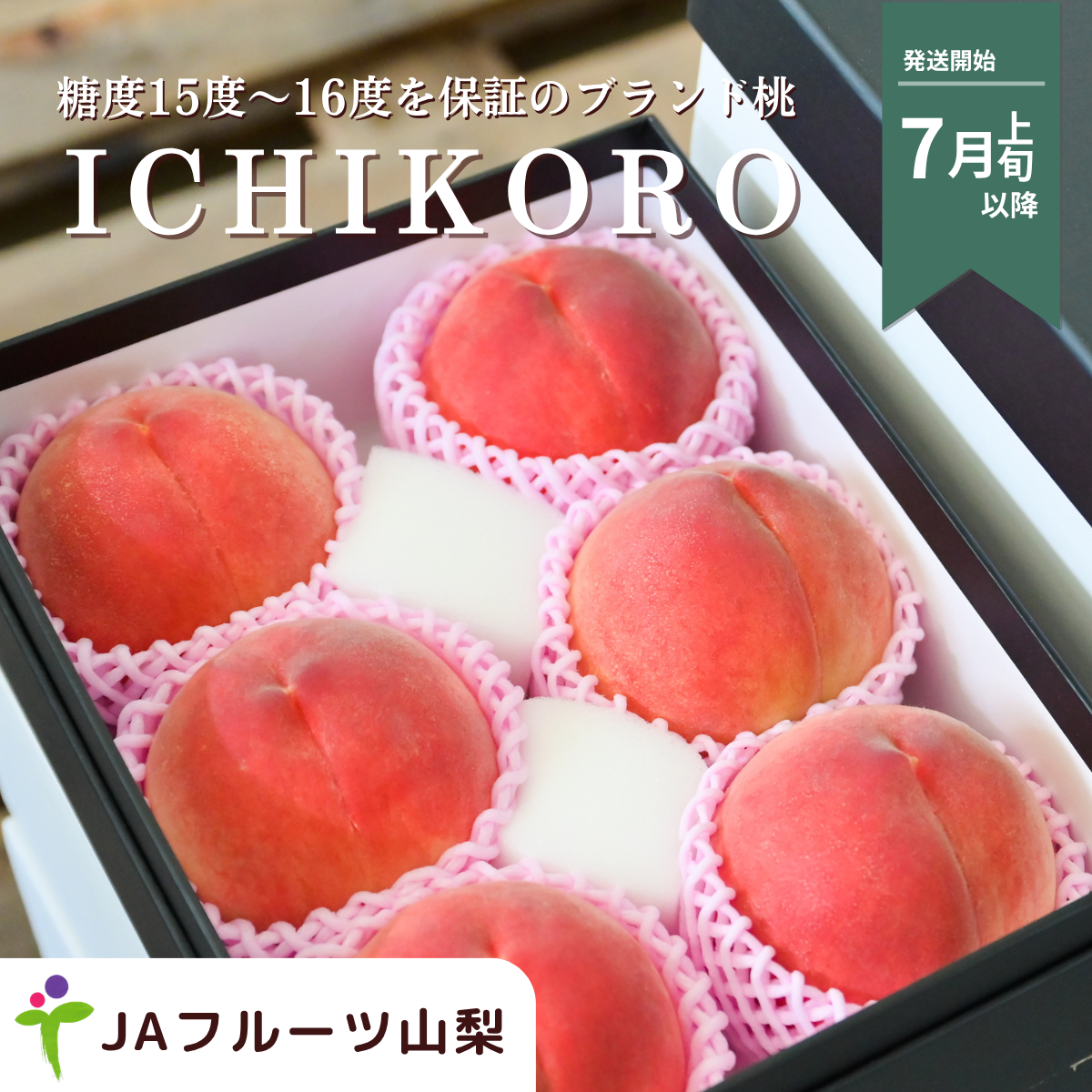 ICHIKORO 〜JAフルーツ山梨の誇る特秀ランクの桃を超えるイチコロ品